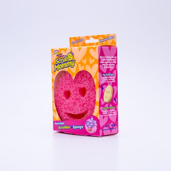 Scrub Mommy Kalp Şekilli Bulaşık Süngeri (Sınırlı Sayıda - Özel Seri) - Image 4
