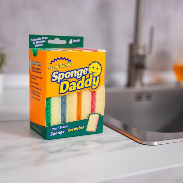 Sponge Daddy Bulaşık Süngeri (4'lü Paket)