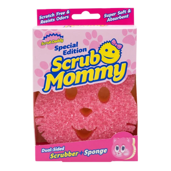 Scrub Mommy Kedi Şekilli Bulaşık Süngeri (Sınırlı Sayıda - Özel Seri)