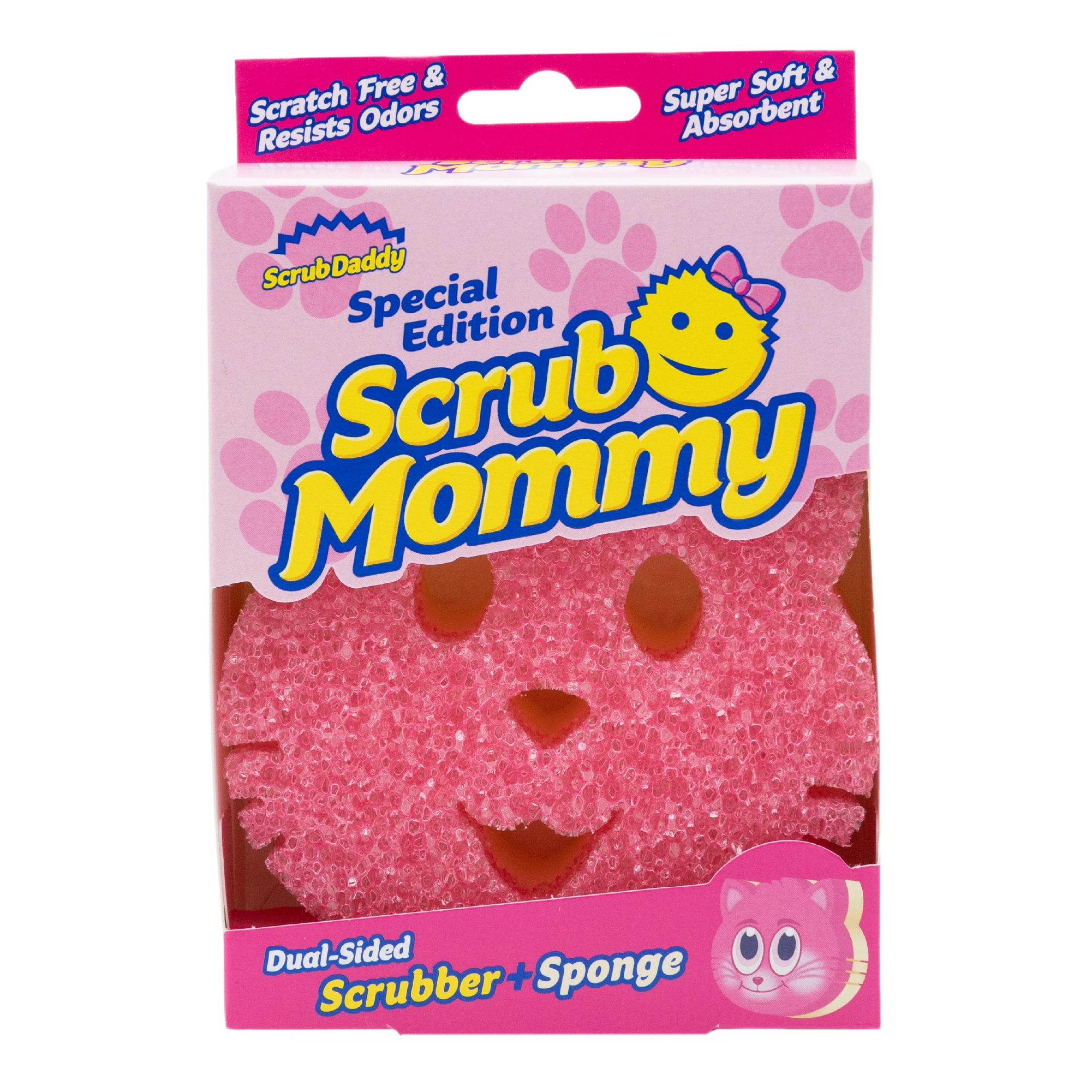Scrub Mommy Kedi Şekilli Bulaşık Süngeri (Sınırlı Sayıda - Özel Seri)